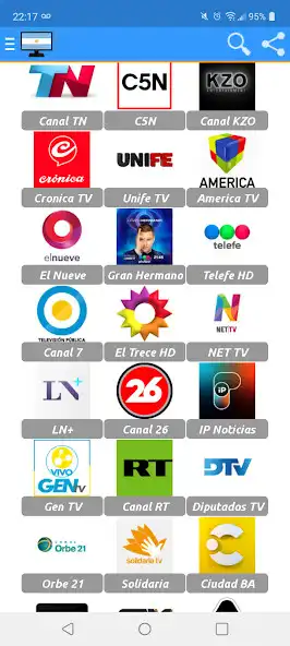 Play TV Argentina en Vivo - Canales  and enjoy TV Argentina en Vivo - Canales with UptoPlay