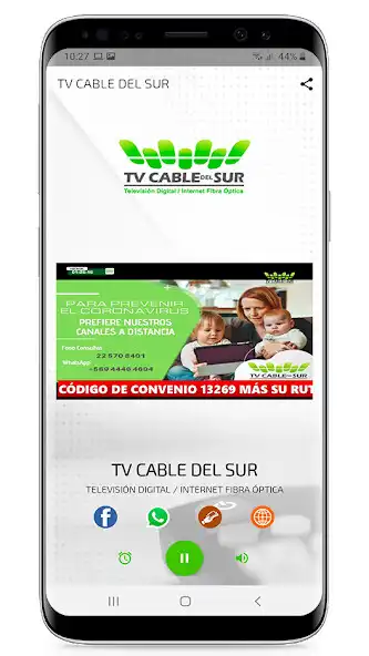 Play TV Cable del Sur as an online game TV Cable del Sur with UptoPlay