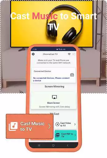 Play TV Cast for Chromecast TV as an online game TV Cast for Chromecast TV with UptoPlay