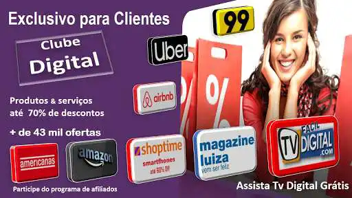 Play TV Clube Digital  and enjoy TV Clube Digital with UptoPlay