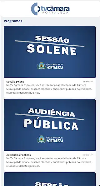 Play TV Câmara de Fortaleza as an online game online TV Câmara de Fortaleza with UptoPlay Play TV Câmara de Fortaleza as an online game TV Câmara de Fortaleza with UptoPlay