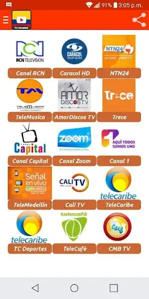 Play TV Colombia en Vivo!  and enjoy TV Colombia en Vivo! with UptoPlay