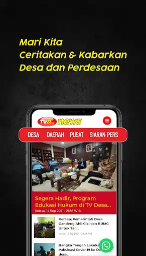 Play TV Desa News: Berkabar BAIK dan KEBAIKAN  and enjoy TV Desa News: Berkabar BAIK dan KEBAIKAN with UptoPlay