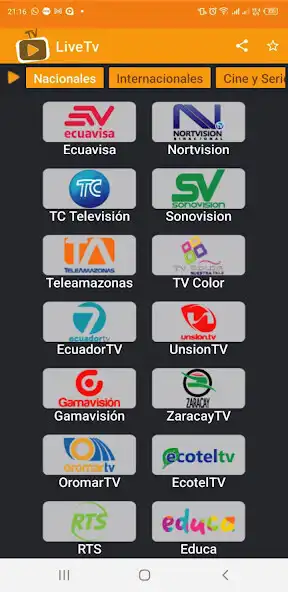 Play TV Ecuador en Vivo - LiveTv as an online game TV Ecuador en Vivo - LiveTv with UptoPlay