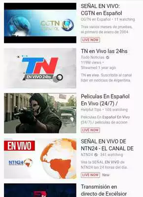 Play TV en vivo gratis en espanol