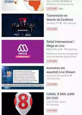 Play TV en vivo gratis en espanol