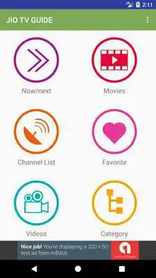 Play TV Guide for JIO TV