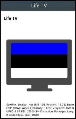Play TV Info Estonia List