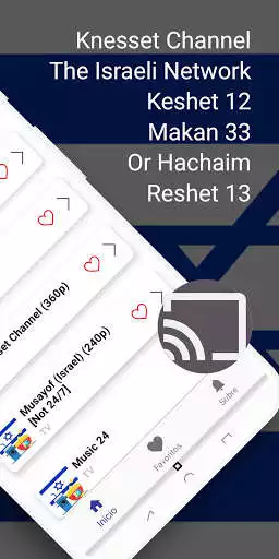 Play TV Israel Live Chromecast as an online game TV Israel Live Chromecast with UptoPlay