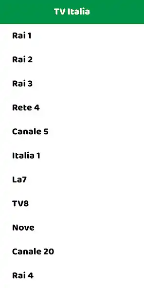 Play TV Italiane - Guida televisivi as an online game online TV Italiane - Guida televisivi with UptoPlay Play TV Italiane - Guida televisivi as an online game TV Italiane - Guida televisivi with UptoPlay