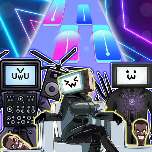 Play TVMan Skibidi Toilet Tiles Hop APK