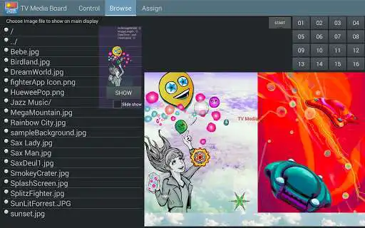 Play TV Media Board as an online game TV Media Board with UptoPlay
