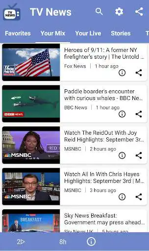 Play TV News - 2500+ Channels as an online game TV News - 2500+ Channels with UptoPlay