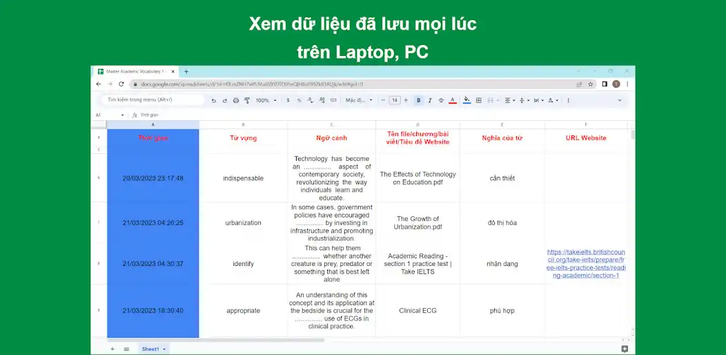 Play Từ vựng IELTS, chuyên ngành as an online game Từ vựng IELTS, chuyên ngành with UptoPlay