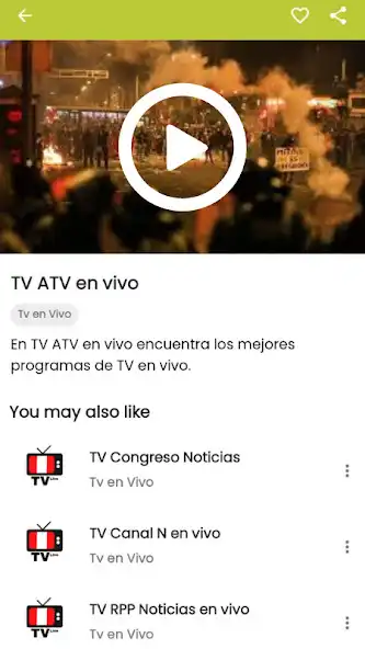 Play Tv Peruana en Vivo  and enjoy Tv Peruana en Vivo with UptoPlay