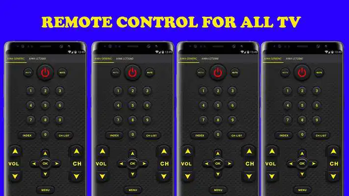 Play Tv Remote Control For All Tvs- IR Universal Remote Play Tv Remote Control For All Tvs- IR Universal Remote