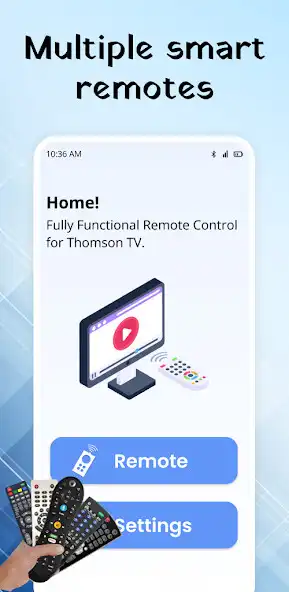 Play TV Remote Control - Thomson TV  and enjoy TV Remote Control - Thomson TV with UptoPlay