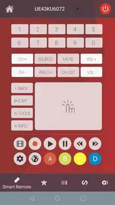 Play TV Remote for Samsung 2020