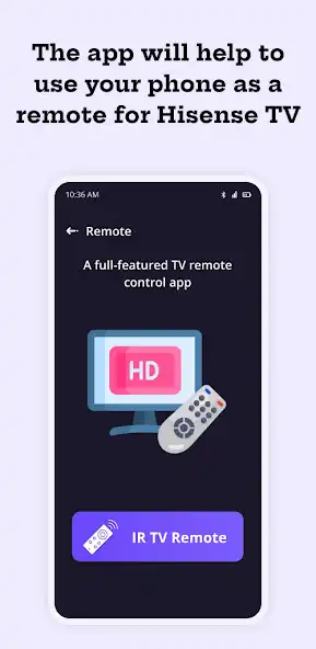 Play TV Remote Go : Hisense TV  and enjoy TV Remote Go : Hisense TV with UptoPlay
