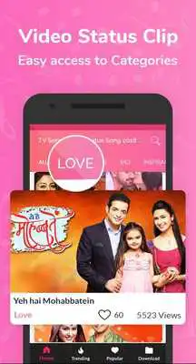 Play TV Serial Video Status Song 2018