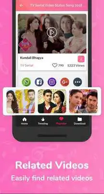 Play TV Serial Video Status Song 2018