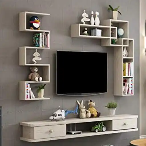 Play TV Shelves Designs APK