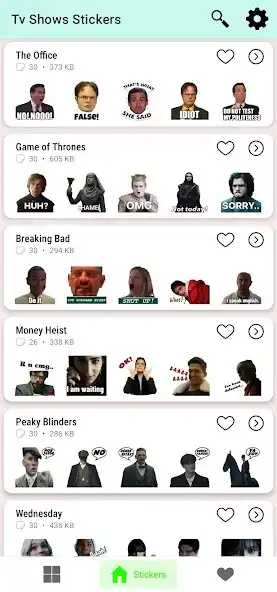 Play Tv Show Memes - WAStickers  and enjoy Tv Show Memes - WAStickers with UptoPlay