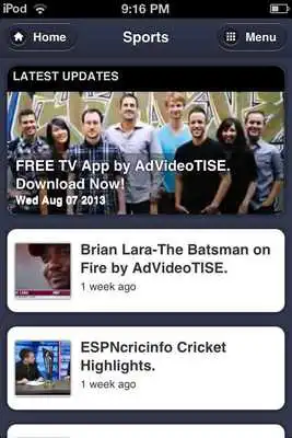 Play TV Shows-Movies Video Channels