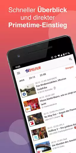 Play TV SPIELFILM - TV-Programm  and enjoy TV SPIELFILM - TV-Programm with UptoPlay