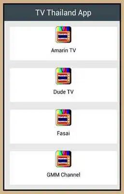Play TV Thailand App