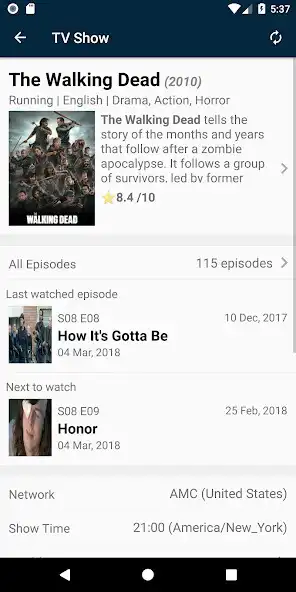 Play TV Tracker as an online game TV Tracker with UptoPlay