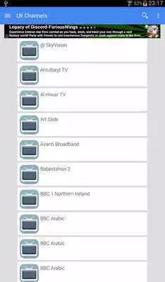 Play TV UK Channel Data