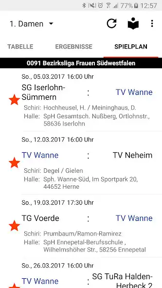 Play TV Wanne 1885 Handball as an online game TV Wanne 1885 Handball with UptoPlay