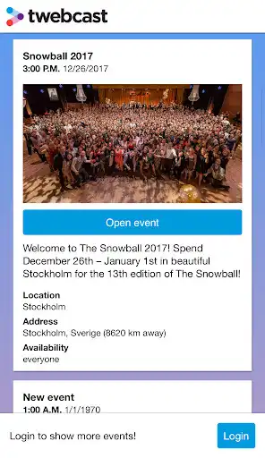 Play Twebcast Play Twebcast