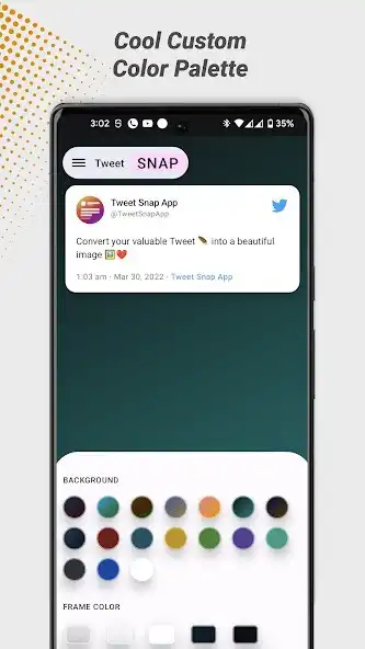 Play Tweet Snap: Make Tweet Awesome as an online game Tweet Snap: Make Tweet Awesome with UptoPlay
