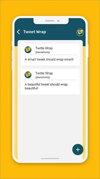 Play Tweet Wrap - tweet to image as an online game Tweet Wrap - tweet to image with UptoPlay