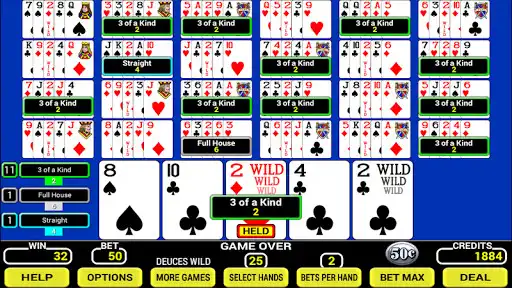 Play Twenty-Five Play Poker as an online game Twenty-Five Play Poker with UptoPlay