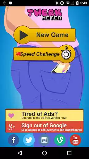 Play Twerk Meter  and enjoy Twerk Meter with UptoPlay