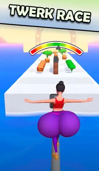 Play Twerk Race 3D Body Run as an online game Twerk Race 3D Body Run with UptoPlay