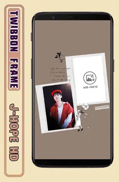 Play Twibbon Frame BTS J-hope HD as an online game Twibbon Frame BTS J-hope HD with UptoPlay