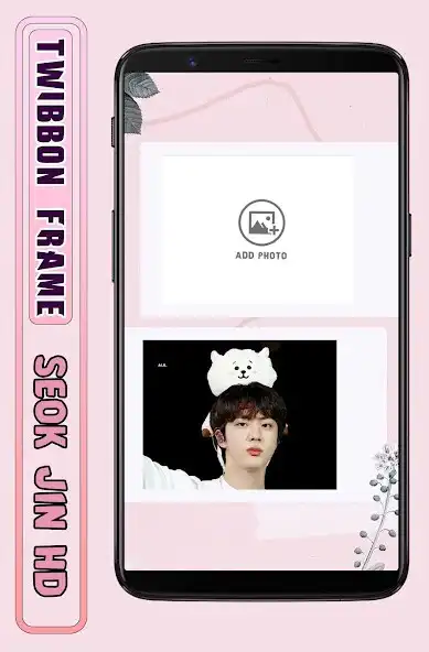 Play Twibbon Frame BTS Jin HD  and enjoy Twibbon Frame BTS Jin HD with UptoPlay
