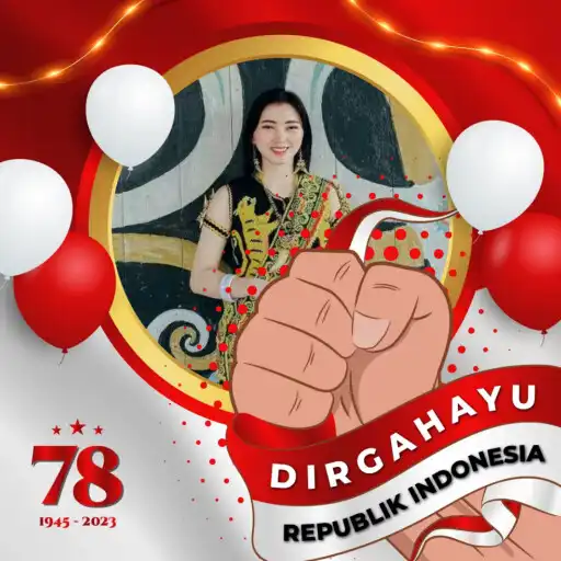 Play Twibbon Frame HUT RI 78 2023 APK