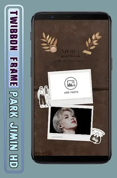 Play Twibbon Frame Jimin HD  and enjoy Twibbon Frame Jimin HD with UptoPlay