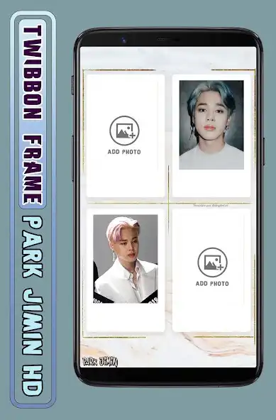 Play Twibbon Frame Jimin HD as an online game Twibbon Frame Jimin HD with UptoPlay