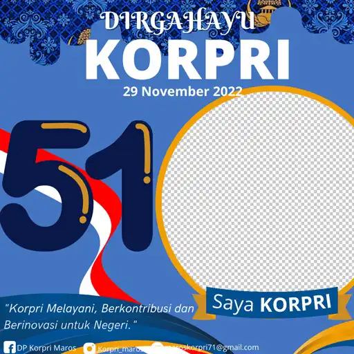 Play Twibbon Hari KORPRI Nasional APK