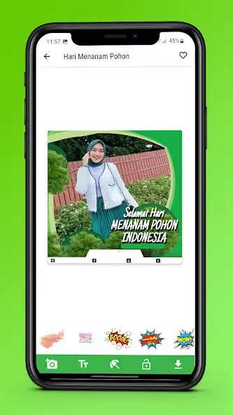 Play Twibbon Hari Menanam Pohon  and enjoy Twibbon Hari Menanam Pohon with UptoPlay