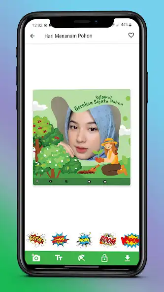 Play Twibbon Hari Menanam Pohon as an online game Twibbon Hari Menanam Pohon with UptoPlay