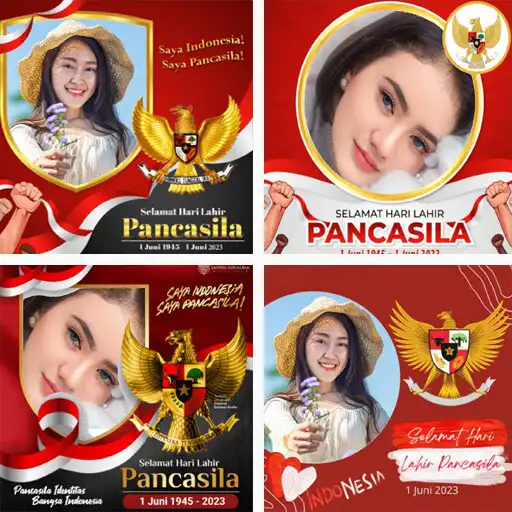 Play Twibbon Lahir Pancasila 2023 APK