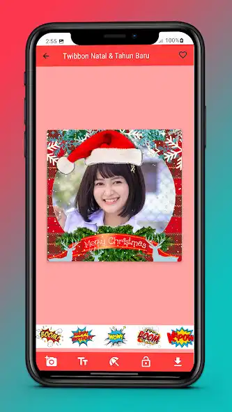 Play Twibbon Natal dan Tahun Baru as an online game Twibbon Natal dan Tahun Baru with UptoPlay