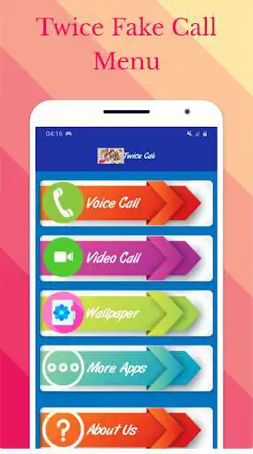 Play Twice Call You! Fake Video Call  and enjoy Twice Call You! Fake Video Call with UptoPlay